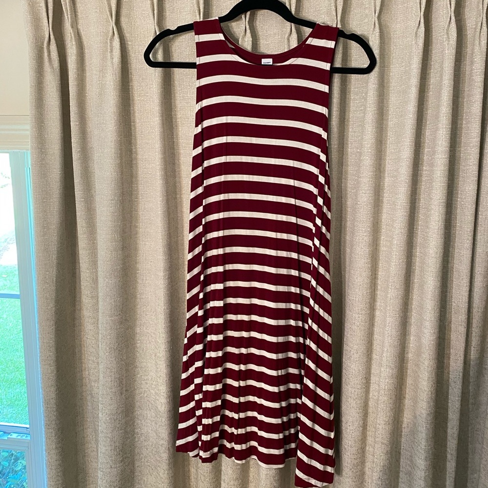 Old navy striped swing dress